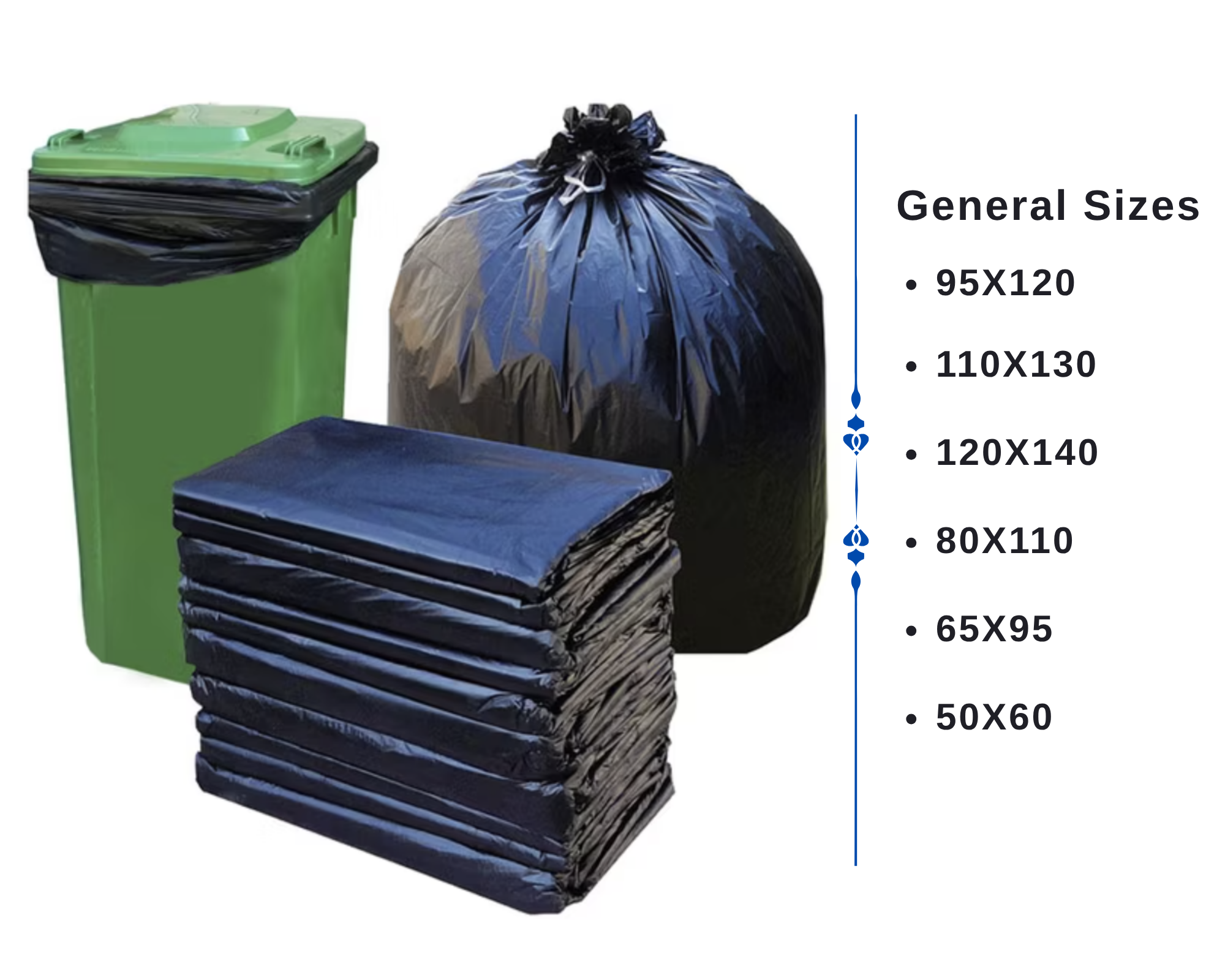 Heavy-Duty Garbage Bags